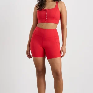 Sale Aje ATHLETICA Bike Shorts 626 Passionate Red