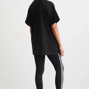 Fashion Aje ATHLETICA Block Logo Boyfriend Tee 102 Black/White