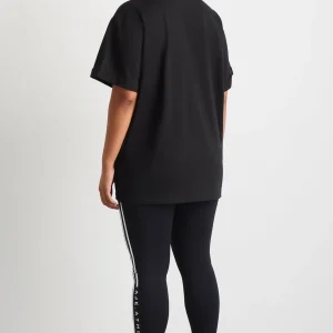 Fashion Aje ATHLETICA Block Logo Boyfriend Tee 102 Black/White