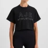 Store Aje ATHLETICA Block Logo Cropped Tee 105 Black/White