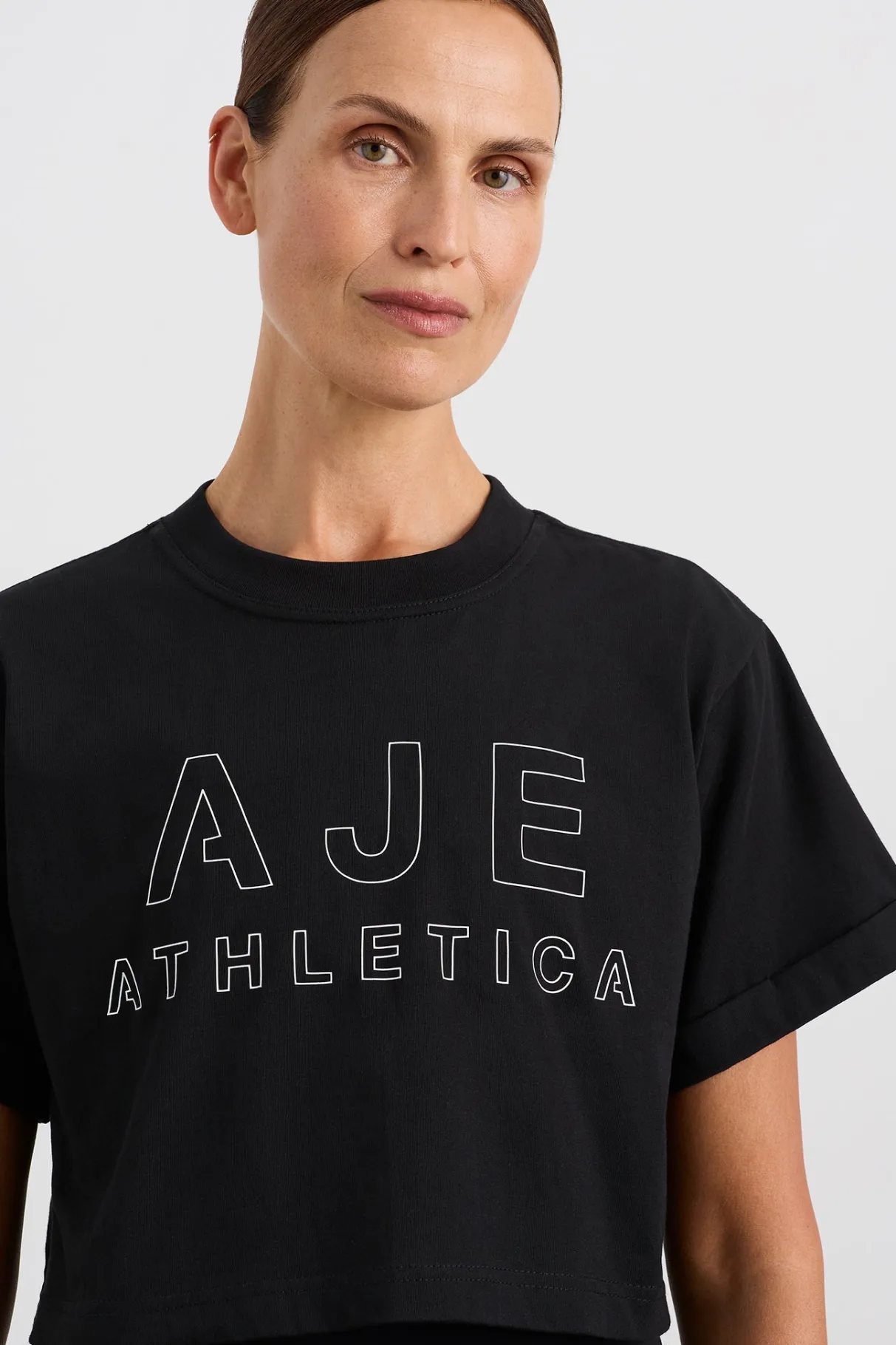 block_logo_cropped_tee__3.webp Store Aje ATHLETICA Block Logo Cropped Tee 105 Black/White