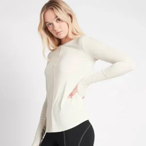 Best Sale Aje ATHLETICA Body Pullover Top 119 Light Ivory