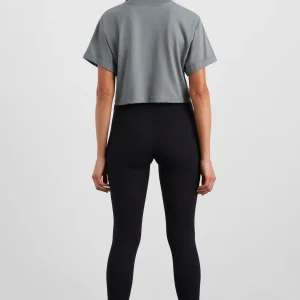 Shop Aje ATHLETICA Bold Logo Cropped Tee 105 Slate Surge