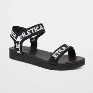 Best Sale Aje ATHLETICA Bold Logotape Sandal 917 Black/White