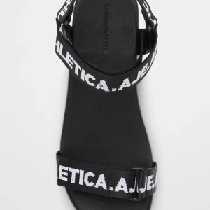 Best Sale Aje ATHLETICA Bold Logotape Sandal 917 Black/White