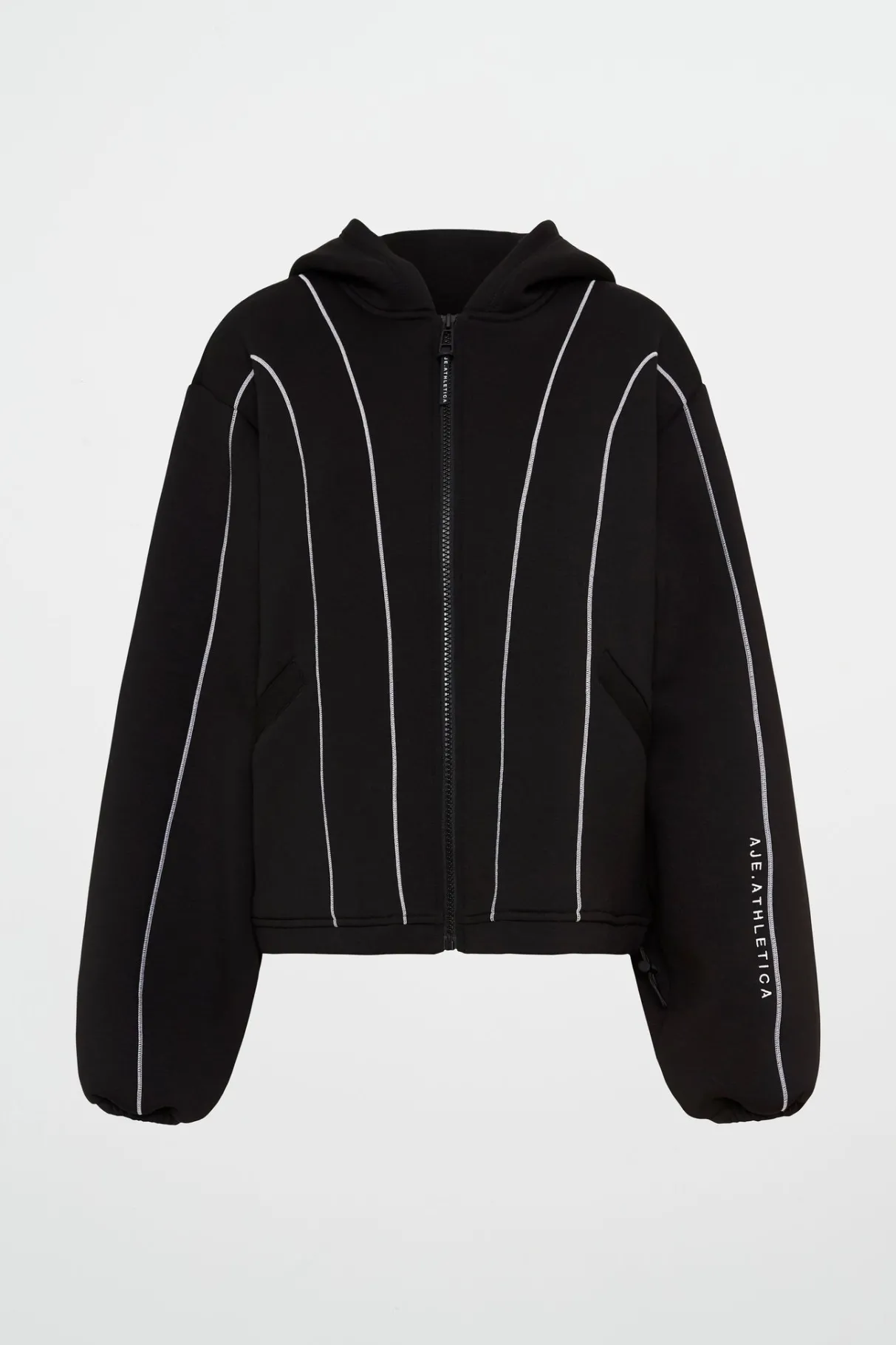 bonded_scuba_jacket__1.webp Best Sale Aje ATHLETICA Bonded Scuba Jacket 725 Black/White