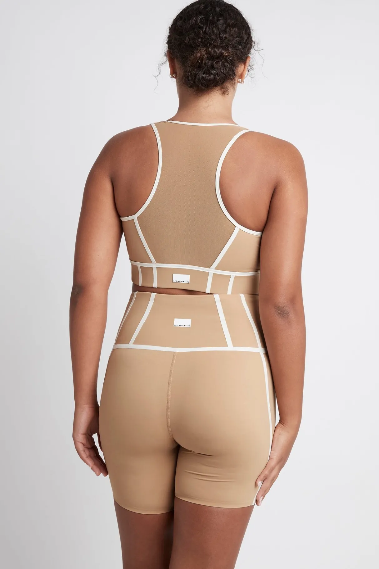 bonded_seam_training_sports_bra__9.webp Best Aje ATHLETICA Bonded Seam Training Sports Bra 310 Beige/Light Ivory