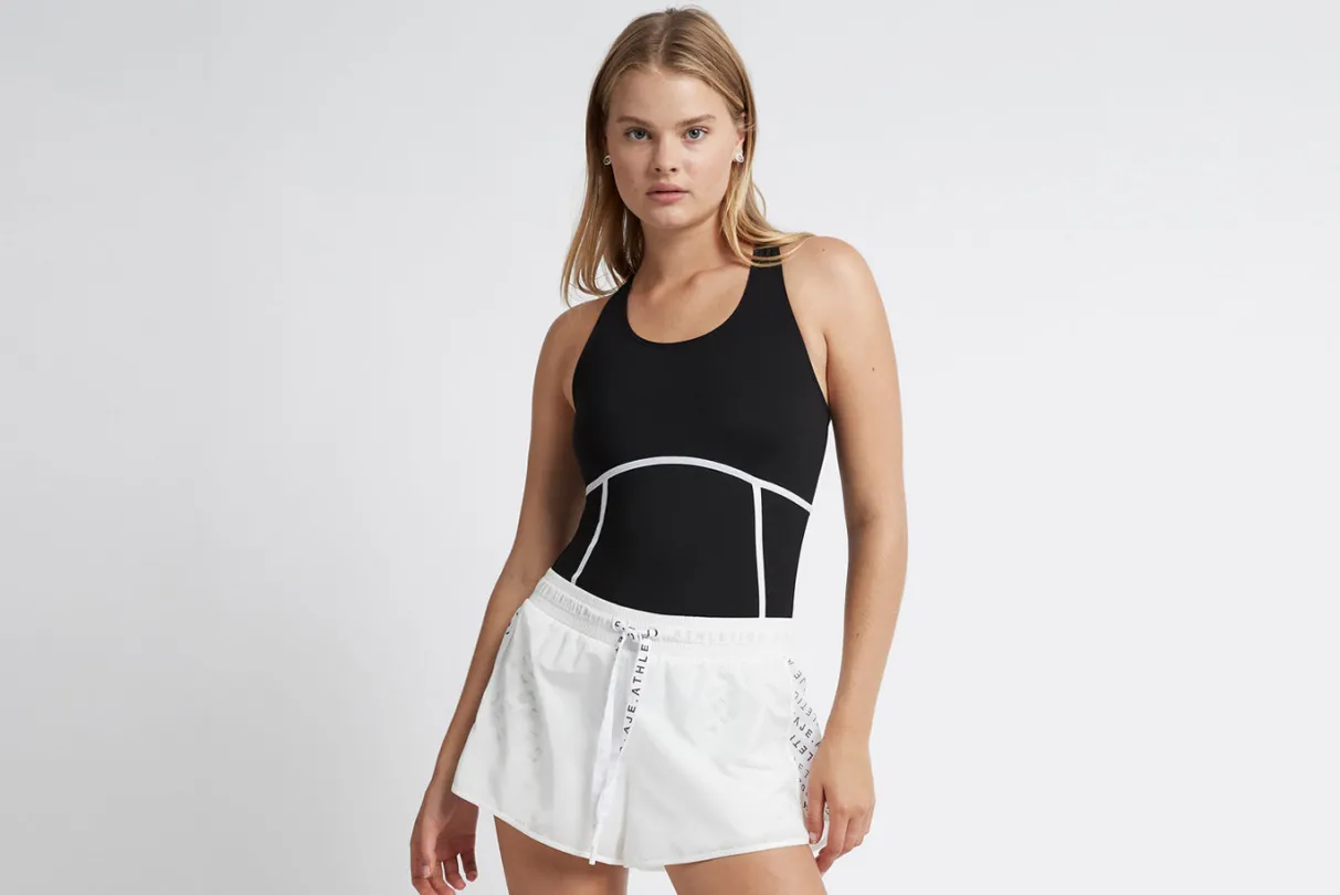 bonded_seam_training_tank__12.webp Shop Aje ATHLETICA Bonded Seam Training Tank 115 Black/White