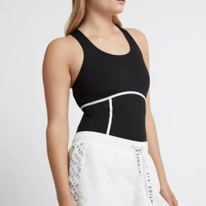 Shop Aje ATHLETICA Bonded Seam Training Tank 115 Black/White