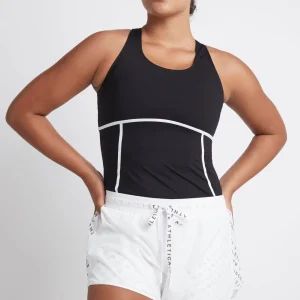 Shop Aje ATHLETICA Bonded Seam Training Tank 115 Black/White