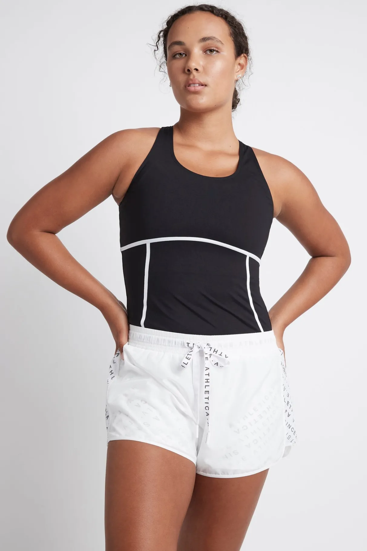 bonded_seam_training_tank__7.webp Shop Aje ATHLETICA Bonded Seam Training Tank 115 Black/White