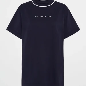 Best Aje ATHLETICA Bordered Classic Logo Tee 102 Galaxy Blue
