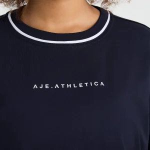 Best Aje ATHLETICA Bordered Classic Logo Tee 102 Galaxy Blue