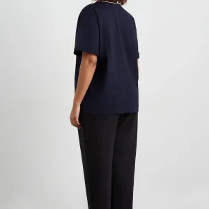 Best Aje ATHLETICA Bordered Classic Logo Tee 102 Galaxy Blue