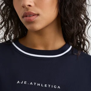 Best Aje ATHLETICA Bordered Classic Logo Tee 102 Galaxy Blue