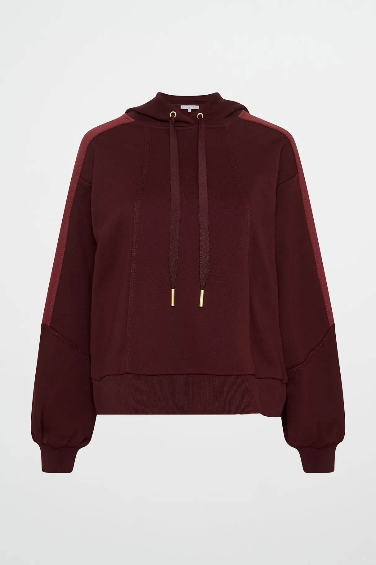 boxy_cropped_hoodie__1.webp Fashion Aje ATHLETICA Boxy Cropped Hoodie 405 Burgundy Red Currant