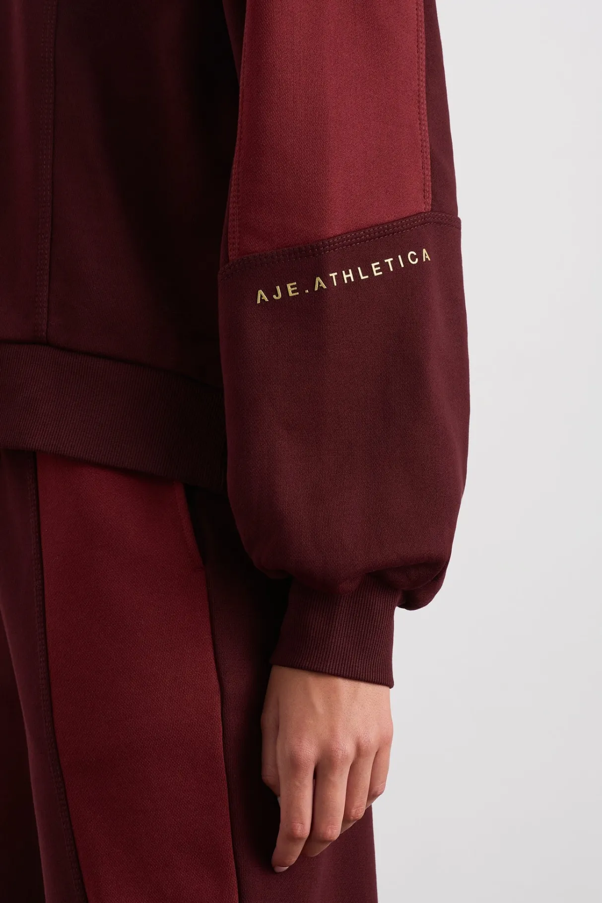 boxy_cropped_hoodie__3.webp Fashion Aje ATHLETICA Boxy Cropped Hoodie 405 Burgundy Red Currant