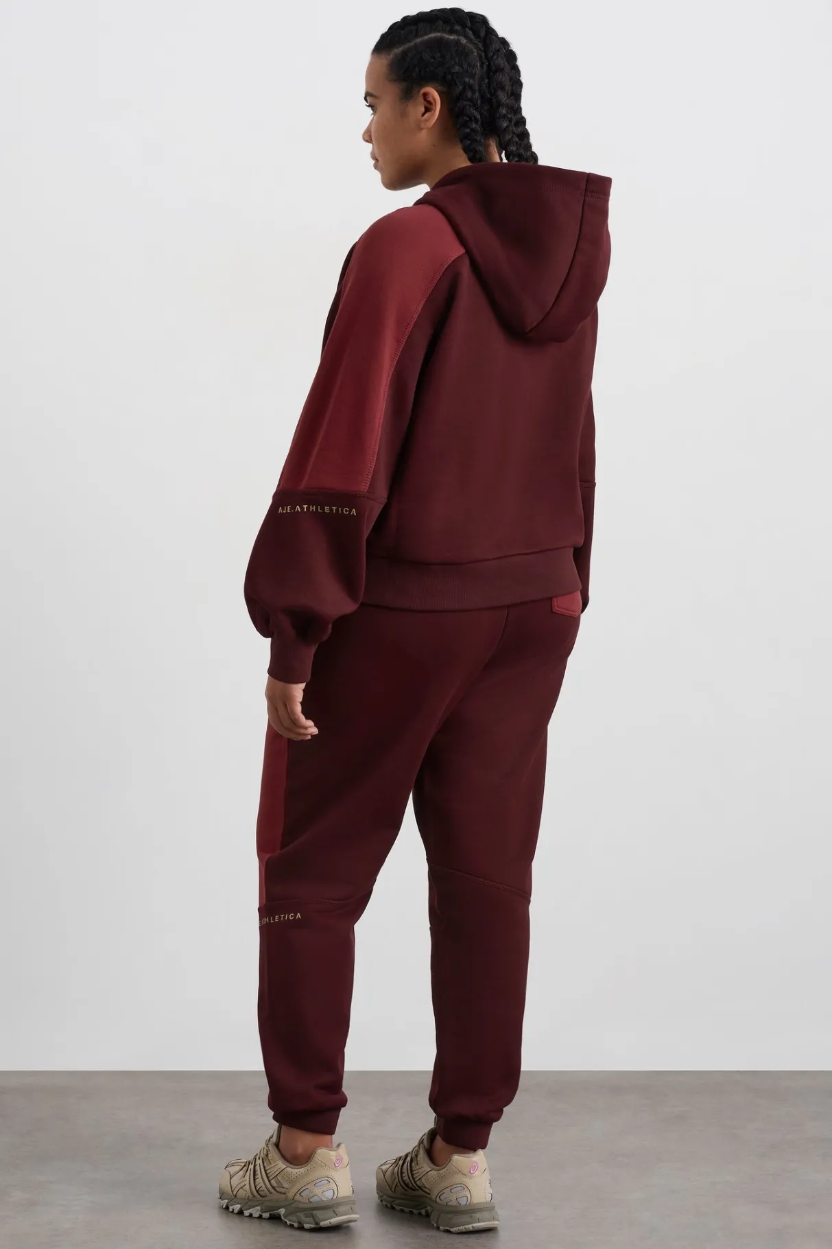 boxy_cropped_hoodie__8.webp Fashion Aje ATHLETICA Boxy Cropped Hoodie 405 Burgundy Red Currant