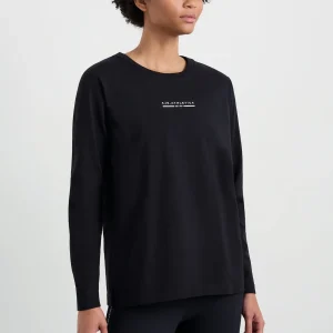 Hot Aje ATHLETICA Boyfriend Long Sleeve Tee 127 Black