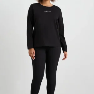 Hot Aje ATHLETICA Boyfriend Long Sleeve Tee 127 Black