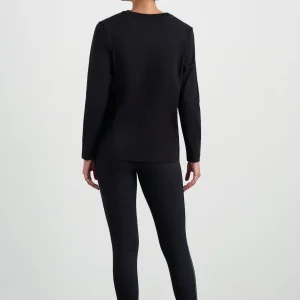 Hot Aje ATHLETICA Boyfriend Long Sleeve Tee 127 Black