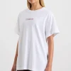 Clearance Aje ATHLETICA Boyfriend Tee 102 White