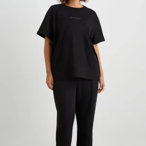 Clearance Aje ATHLETICA Boyfriend Tee 102 Black