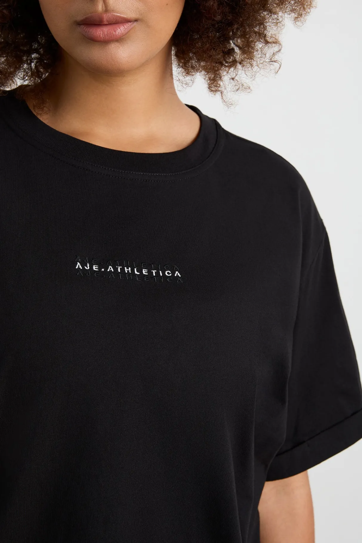 boyfriend_tee__11.webp Clearance Aje ATHLETICA Boyfriend Tee 102 Black