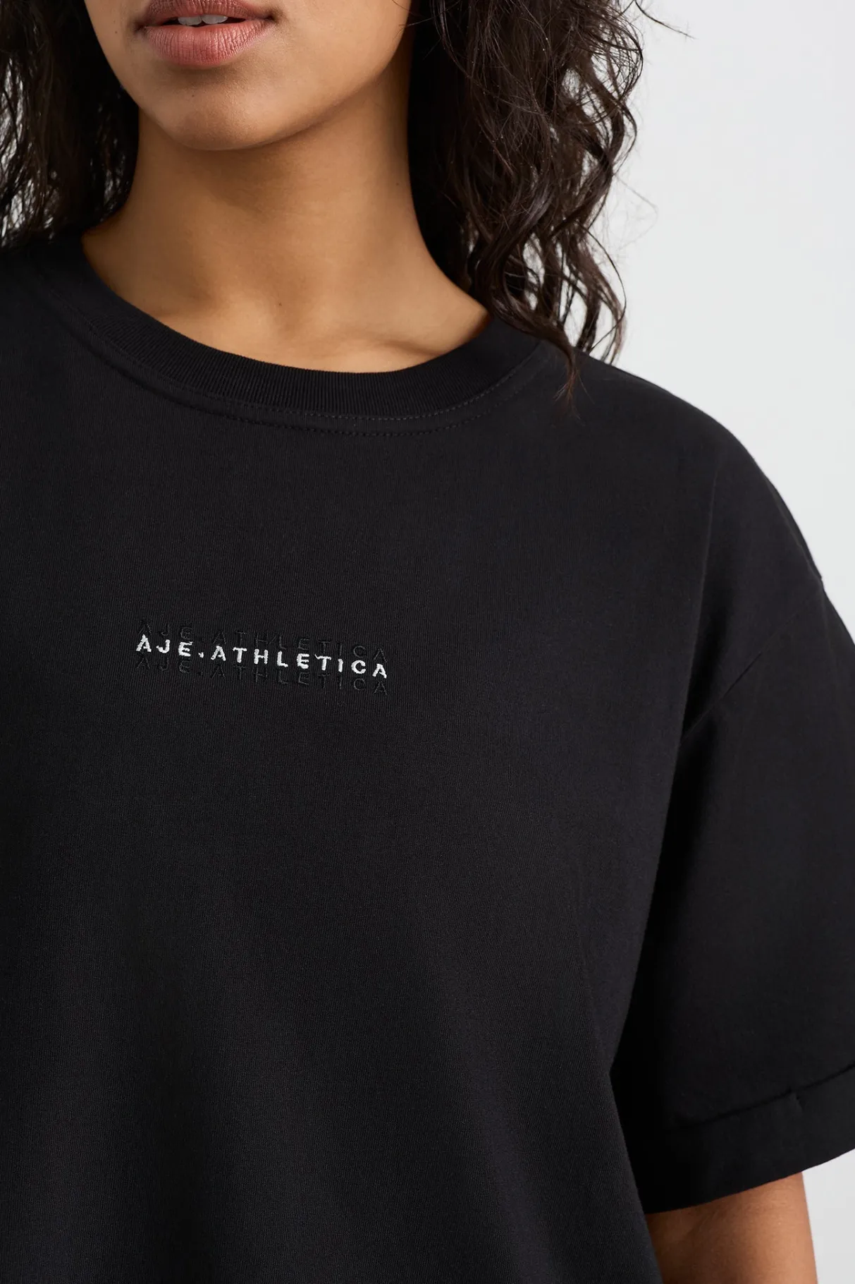 boyfriend_tee__7.webp Clearance Aje ATHLETICA Boyfriend Tee 102 Black