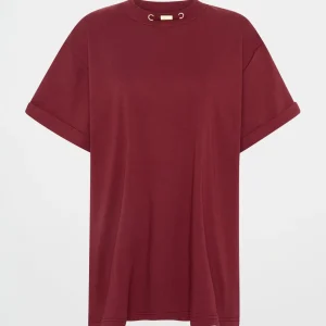 Outlet Aje ATHLETICA Boyfriend T-Shirt 120 Plum Red