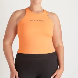 Outlet Aje ATHLETICA Braided Active Racer Tank 345 Soft Apricot