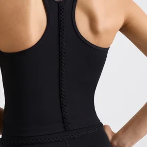 Sale Aje ATHLETICA Braided Active Racer Tank 345 Black