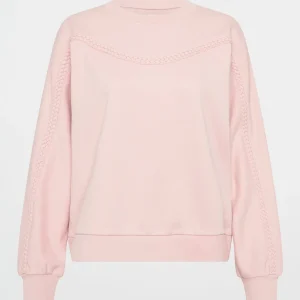 Best Aje ATHLETICA Braided Crew Jumper 401 Blush