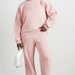 Best Aje ATHLETICA Braided Crew Jumper 401 Blush