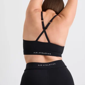 Hot Aje ATHLETICA Braided Crossback Bra 344 Black