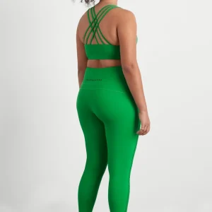 Best Sale Aje ATHLETICA Braided Hem Sports Bra 324 Vivid Green