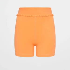 Cheap Aje ATHLETICA Braided Shorts 630 Soft Apricot