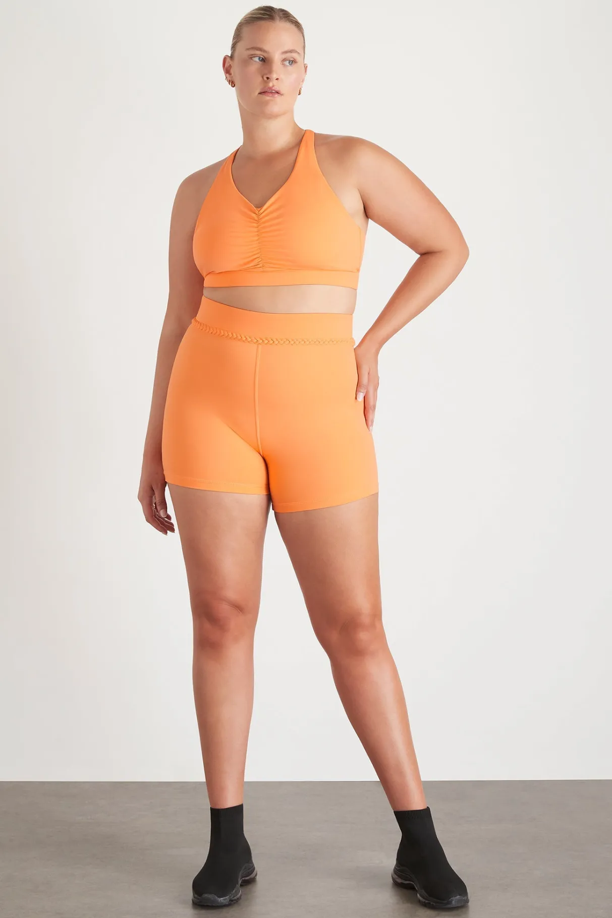 braided_shorts__12.webp Cheap Aje ATHLETICA Braided Shorts 630 Soft Apricot