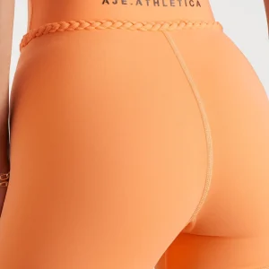 Cheap Aje ATHLETICA Braided Shorts 630 Soft Apricot