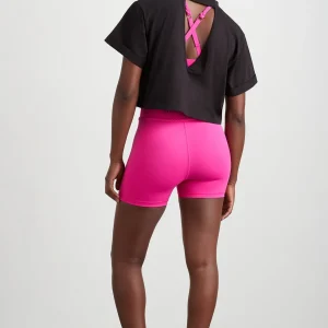 Discount Aje ATHLETICA Braided Shorts 630 Bright Fuchsia