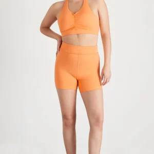 Cheap Aje ATHLETICA Braided Shorts 630 Soft Apricot