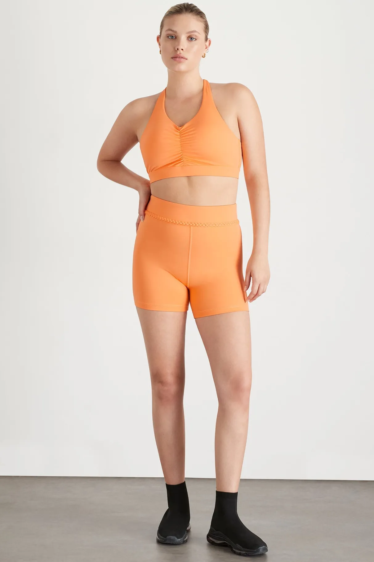 braided_shorts__6.webp Cheap Aje ATHLETICA Braided Shorts 630 Soft Apricot