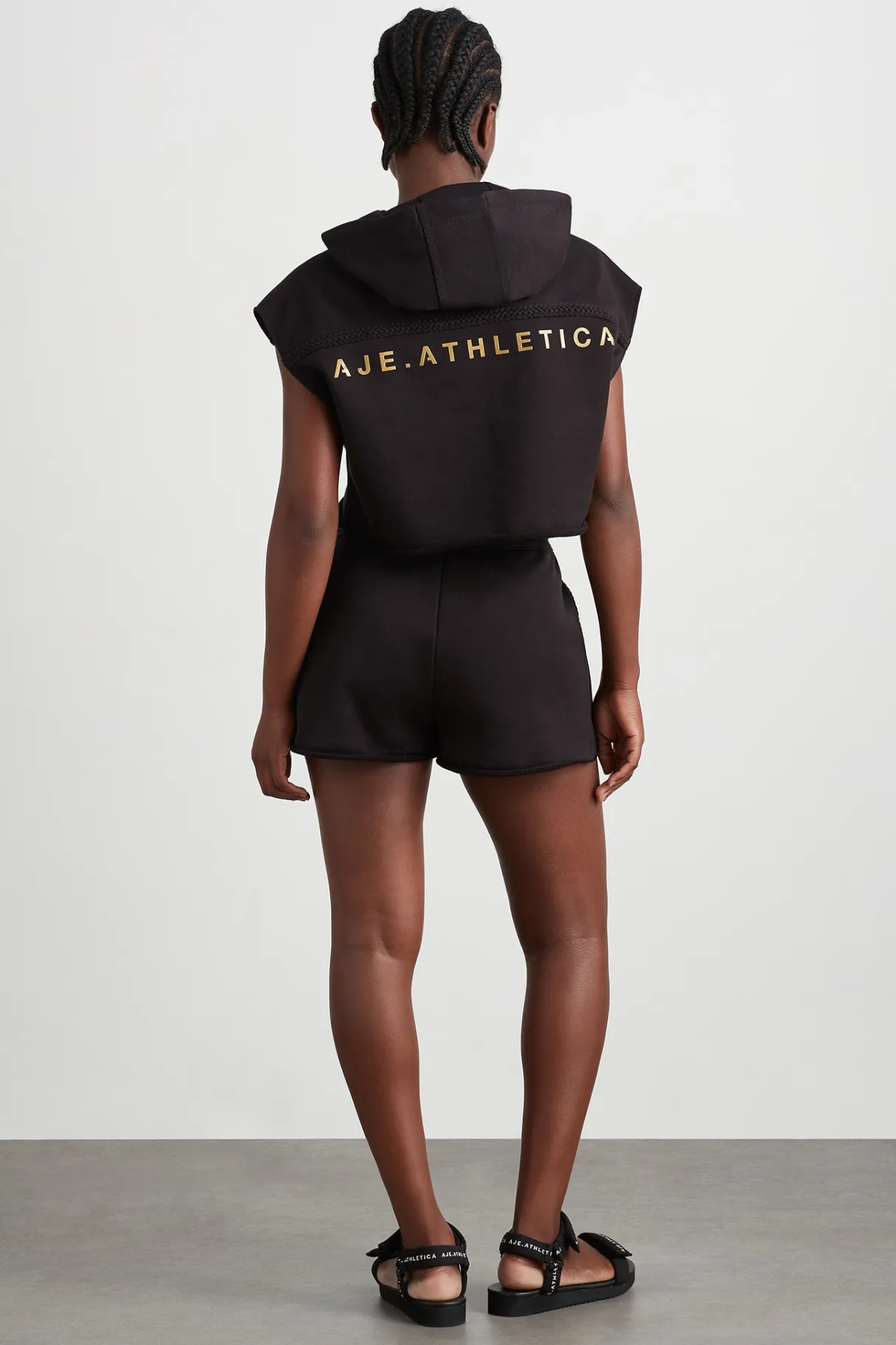 braided_terry_crop_hoodie__5.webp Best Aje ATHLETICA Braided Terry Crop Hoodie 402 Black