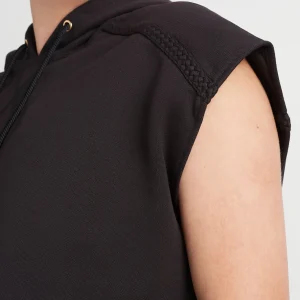 Best Aje ATHLETICA Braided Terry Crop Hoodie 402 Black