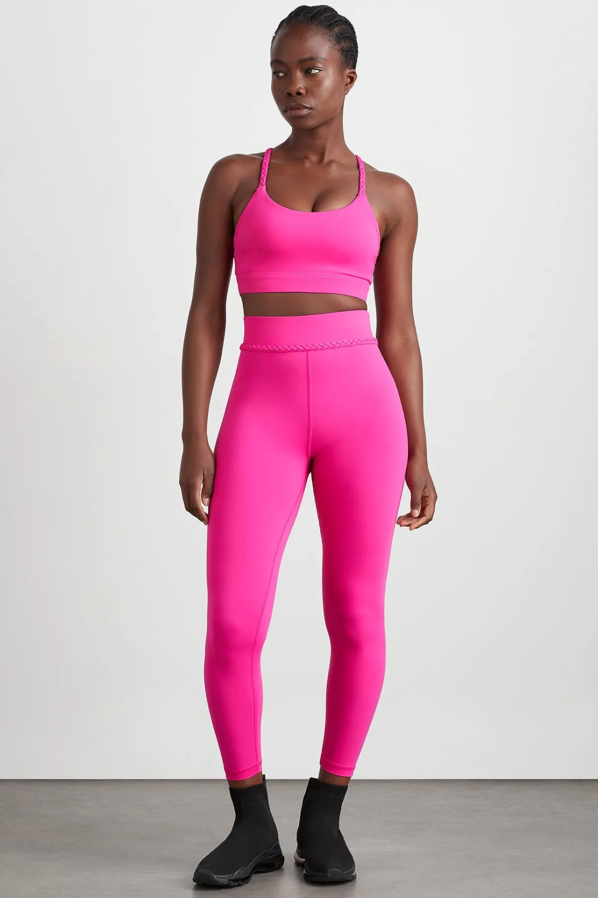 braided_waist_legging__0-1.webp Online Aje ATHLETICA Braided Waist Legging 232 Bright Fuchsia