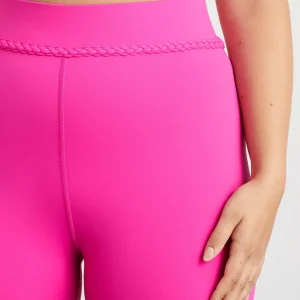 Online Aje ATHLETICA Braided Waist Legging 232 Bright Fuchsia