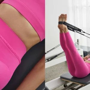 Online Aje ATHLETICA Braided Waist Legging 232 Bright Fuchsia