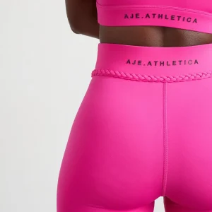 Online Aje ATHLETICA Braided Waist Legging 232 Bright Fuchsia