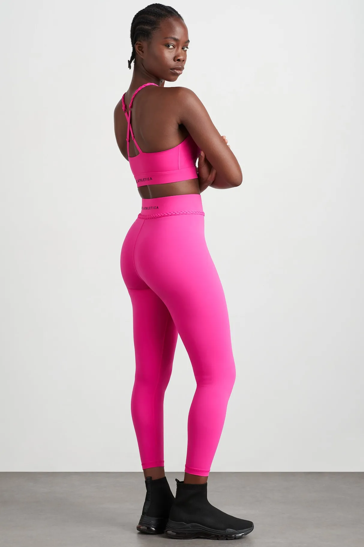 braided_waist_legging__5-1.webp Online Aje ATHLETICA Braided Waist Legging 232 Bright Fuchsia