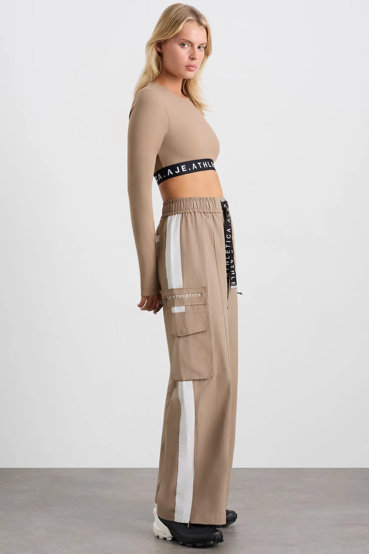 cargo_pants__0-1.webp Sale Aje ATHLETICA Cargo Pants 512 Dune/Ivory